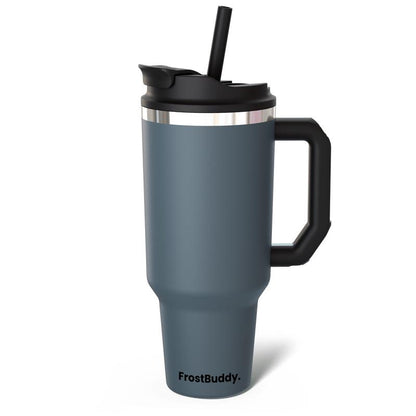 New Thicc Buddy 50Oz Leak Proof Double Wall Vacuum Sealed Tumbler with Handle Fits Lip Balm & Keys Drinkware Flasks Lid Insulated Mug for 12+ Hours Cold & 8+ Hours Hot