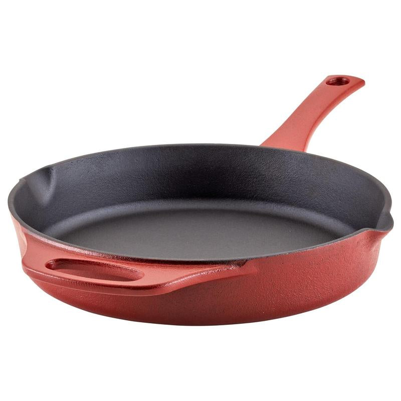 Rachael Ray NITRO Cast Iron Skillet 10-In