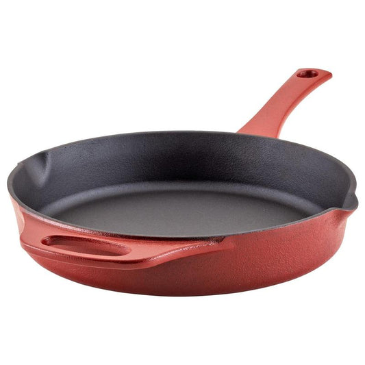 Rachael Ray NITRO Cast Iron Skillet 10-In