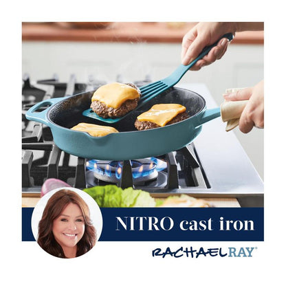 Rachael Ray NITRO Cast Iron Skillet 10-In