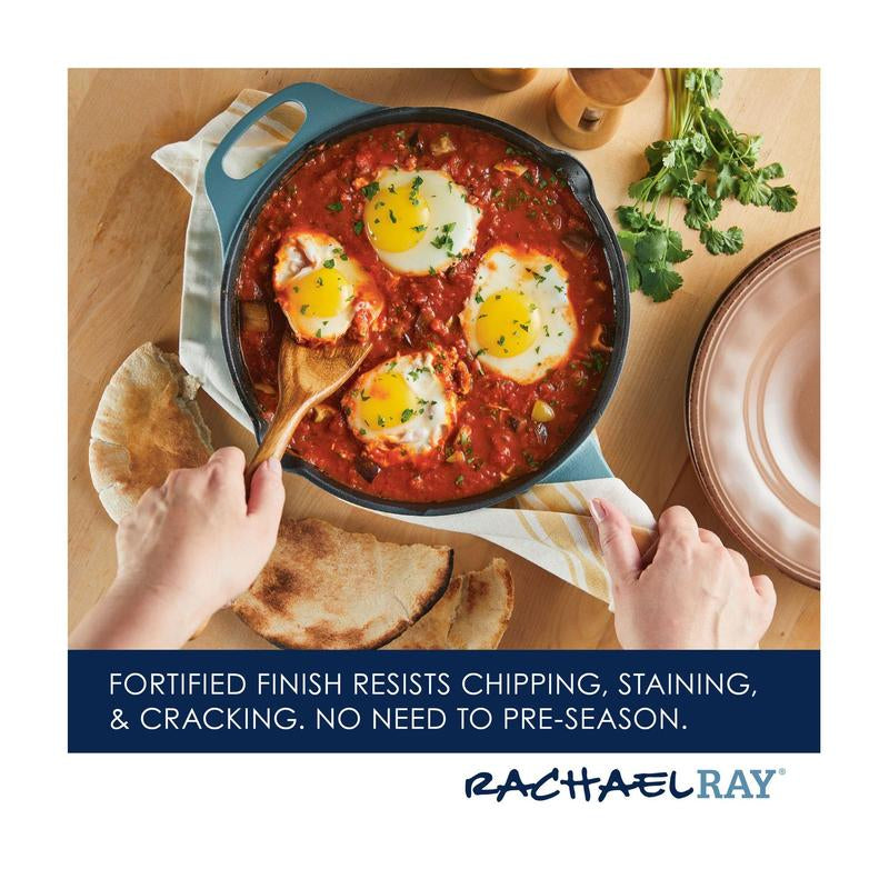 Rachael Ray NITRO Cast Iron Skillet 10-In